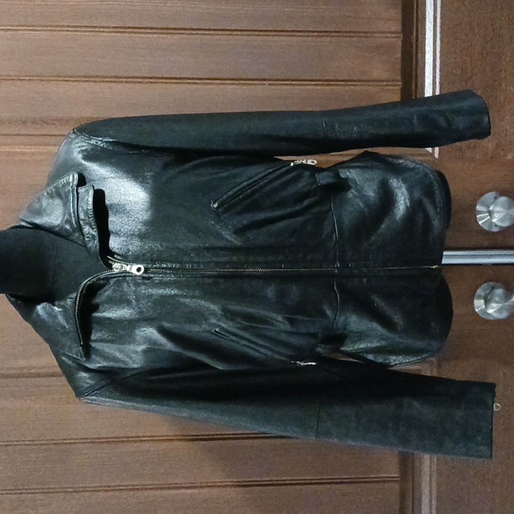 VINTAGE WILSONS LEATHER MOTO BIKER JACKET SIZE SMALL
